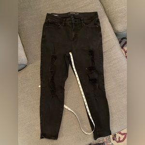 Sky High distressed skinny jeans